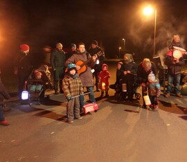 Panorama Fackelumzug