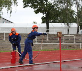 Gemeinsame Meisterschaften im Feuerwehrsport der Jugendfeuerwehren