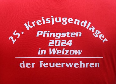 Der Aufdruck auf den Lager T-Shirts