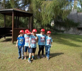 Die Vorschulkinder der Kita "Bienchen" im Amt Döbern-Land