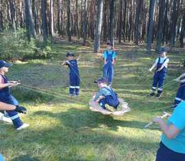 Auf dem Balancebrett