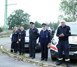 Eröffung der jährlichen Pflegeaktion am Feuerwehr-Ehrenhain