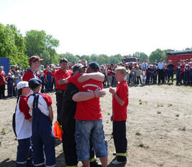 Die Kreis&shy;jugend&shy;feuerwehr schließt sich den Dankesworten an!