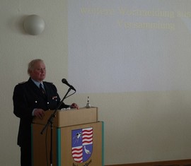 Vorsitzender Kreis­feuerwehr­verband Spree-Neiße e.V. Dr. Wilfried Britze
