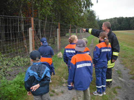 FF Gahry bei der "Schatzsuche"