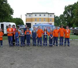 Absolventen Jugendflamme Stufe 1 aus Döbern-Land