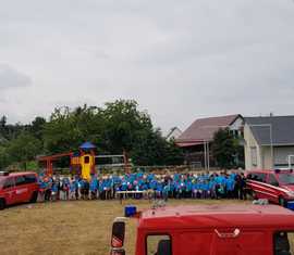 Gruppenbild der Lagerteilnehmer