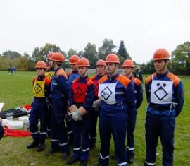 Die Gruppe Spremberg/ Kolkwitz bei der FwDV 3.