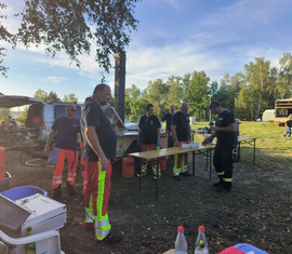 Leckere Nudeln mit Tomatensoße von der SEG Guben