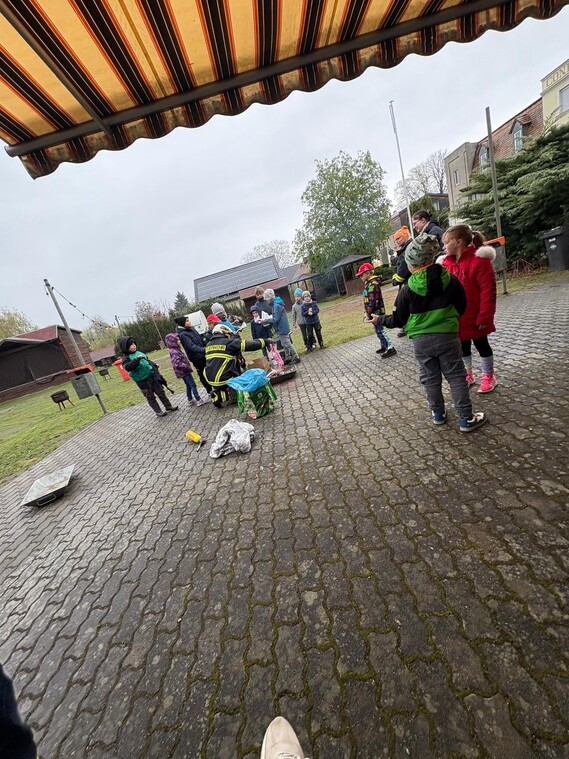 Feuer richtig erleben und lernen.