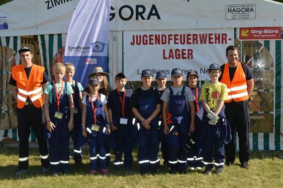 Kreis­jugend­feuerwehrlager Drebkau