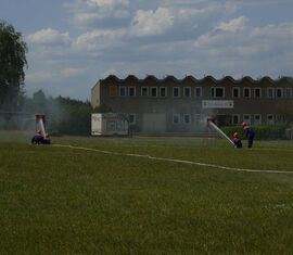 Dann kommt es nur noch auf die Strahlrohrführer an