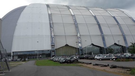 Eine riesige Halle