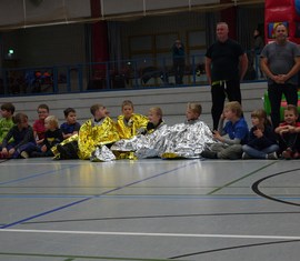 Kostümiert kamen so einige Kinder mit ihren Vorstellungen wie die Zukunft aussehen könnte