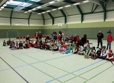 Eröffnung durch die Organisatoren des Fachbereiches Kinder in der Feuerwehr