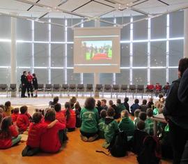 Kindertobetag im Kreishaus