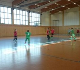 Hallenfußballturnier der Kreis­jugend­feuerwehr Spree-Neiße 2017