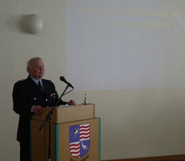 Vorsitzender Kreis&shy;feuerwehr&shy;verband Spree-Neiße e.V. Dr. Wilfried Britze