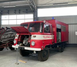 Im Feuerwehrmuseum Welzow