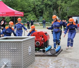 Kreismeisterschaft der Jugendfeuerwehren in der Perle der Lausitz