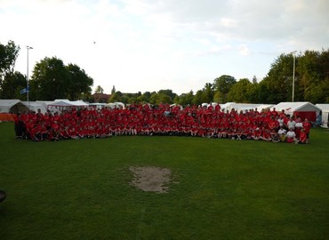 Gruppenbild aller Lagerteilnehmer