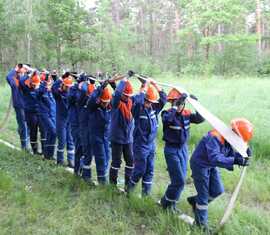 Die Schlauchraupe auf ihrem Vormarsch