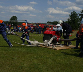 fertig gekuppelt geht es von der Platte weg
