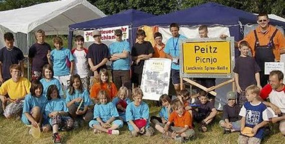 Die Teilnehmer aus Peitz und Teichland hatten ihre Zelte nebeneinander aufgestellt.