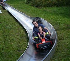 Auf Grund eines Angebotes vom Erlebnispark Teichland konnten Kinder und Betreuer Eineinhalb Stunden den gesamten Erlebnispark nutzen.