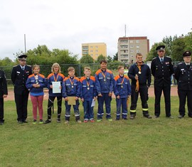 Kreismeisterschaft der Jugendfeuerwehren in der Perle der Lausitz