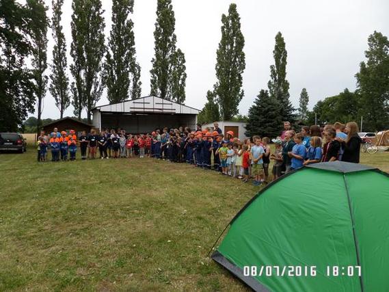 Eröffnung des Amtsjugendlagers 2016