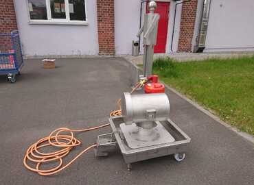 Der Feuerlöschtrainer des Kreis&shy;feuerwehr&shy;verbandes Spree-Neiße e.V.