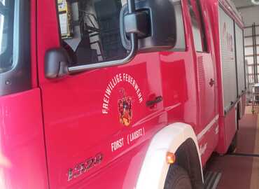 Das HLF 20/16 der Freiwilligen Feuerwehr Forst (Lausitz)