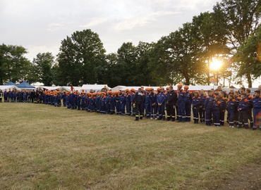 Eröffnung 26. Kreisjugendlager der Feuerwehren des Landkreises Spree-Neiße