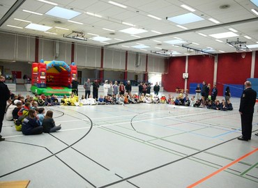 Eröffnung des Kindertobetages mit dem Thema