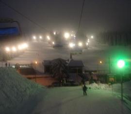 Der Hausberg zur Nachtfahrt.