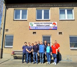 Besuch des Fachbereiches "Kinder in der Feuerwehr" der Landesjugendfeuerwehr Brandenburg