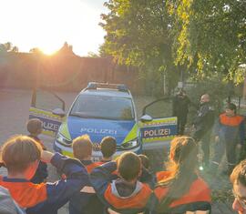 Jugendfeuerwehr Guben zu Besuch beim Deutsch-Polnischen Polizeiteam in Guben