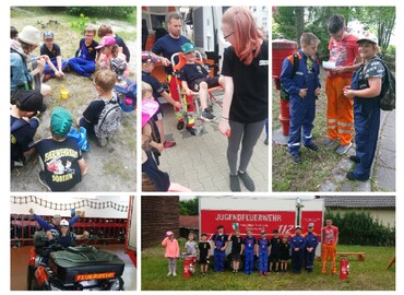 Aktionstag der Kinder- Und Jugendfeuerwehren des Amtes Döbern-Land.