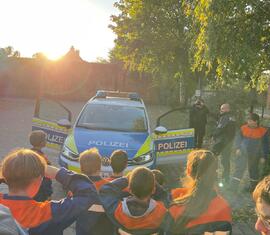 Jugendfeuerwehr Guben zu Besuch beim Deutsch-Polnischen Polizeiteam in Guben