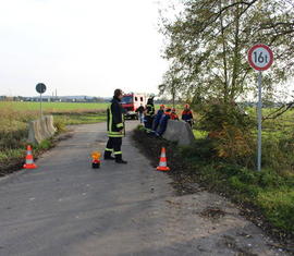 Sicherungsmaßnahmen gegen fließenden Verkehr