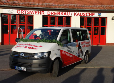 Der neue MTW für die Jugendfeuerwehr der Stadt Drebkau