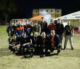 Gruppenbild aller Kandidaten mit der Lagerleitung.