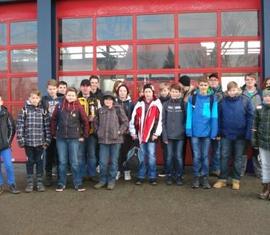 Start in Forst (Lausitz) - (Gruppenbild vor dem Gerätehaus Fors-Süd)