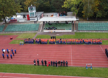 Eröffnung der Veranstaltung im Sportzentrum Cottbus mit vielen Ehrengästen