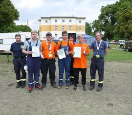 Die Platzierten im Volleyballturnier