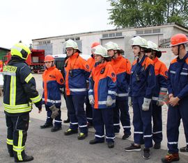 Berufsfeuerwehr-Tag bei der Jugendfeuerwehr Spremberg