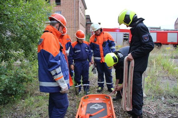 Berufsfeuerwehr-Tag bei der Jugendfeuerwehr Spremberg