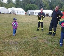 Die Kinderfeuerwehr Jehserig zu Gast