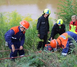 Berufsfeuerwehr-Tag bei der Jugendfeuerwehr Spremberg